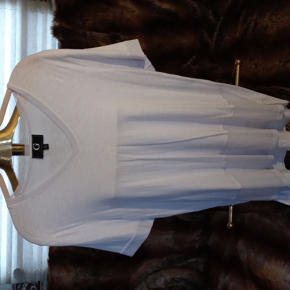 G by Giuliana medium white tee